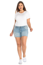 Load image into Gallery viewer, Embellished Shorts - DAISY - SLINK JEANS