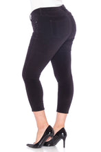 Load image into Gallery viewer, Velvet Ankle - BLACK - SLINK JEANS