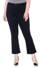 Load image into Gallery viewer, High Rise Flare - SOLID BLACK - SLINK JEANS