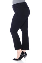 Load image into Gallery viewer, High Rise Flare - SOLID BLACK - SLINK JEANS