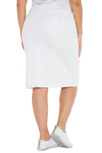 Load image into Gallery viewer, The Midi Skirt - Ivory - SLINK JEANS