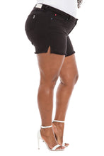 Load image into Gallery viewer, Side Vent Shorts - BLACK