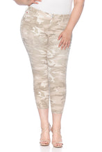 Load image into Gallery viewer, Twill Ankle - CLOUD CAMO - SLINK JEANS