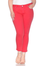 Load image into Gallery viewer, Mid Rise Straight - HI RISK RED - SLINK JEANS