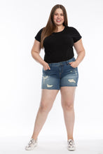 Load image into Gallery viewer, Mid Rise Shorts -  Crystal