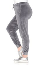 Load image into Gallery viewer, Velour Jogger - SLATE - SLINK JEANS