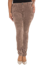 Load image into Gallery viewer, Sueded Skinny - NUTMEG - SLINK JEANS