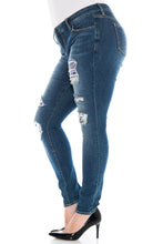 Load image into Gallery viewer, Destroyed Skinny - LILLY - SLINK JEANS