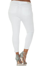 Load image into Gallery viewer, Ankle Slim - OPTICAL WHITE - SLINK JEANS