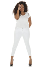Load image into Gallery viewer, Ankle Slim - OPTICAL WHITE - SLINK JEANS