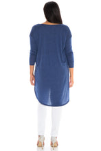 Load image into Gallery viewer, Long Sleeve Hi-Lo Top - SLINK JEANS