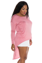 Load image into Gallery viewer, Long Sleeve Hi-Lo Top - SLINK JEANS