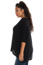 Load image into Gallery viewer, Oversized V-Neck Top - SLINK JEANS