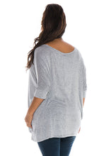 Load image into Gallery viewer, Oversized V-Neck Top - SLINK JEANS
