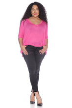 Load image into Gallery viewer, Oversized V-Neck Top - SLINK JEANS