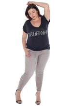 Load image into Gallery viewer, Scoop Neck Tee - NOTICEABLE - SLINK JEANS