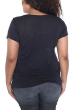 Load image into Gallery viewer, Scoop Neck Tee - SEXY - SLINK JEANS