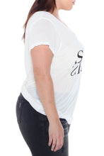 Load image into Gallery viewer, Scoop Neck Tee - SEXY - SLINK JEANS