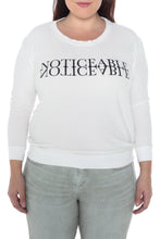 Load image into Gallery viewer, Crew Neck Sweater - BE NOTICEABLE - SLINK JEANS