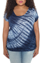 Load image into Gallery viewer, Short Sleeve Scoop Neck Tee - SLINK JEANS