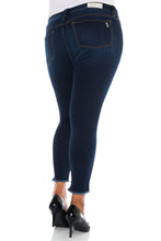 Load image into Gallery viewer, Frayed Hem Ankle - AMBER - SLINK JEANS