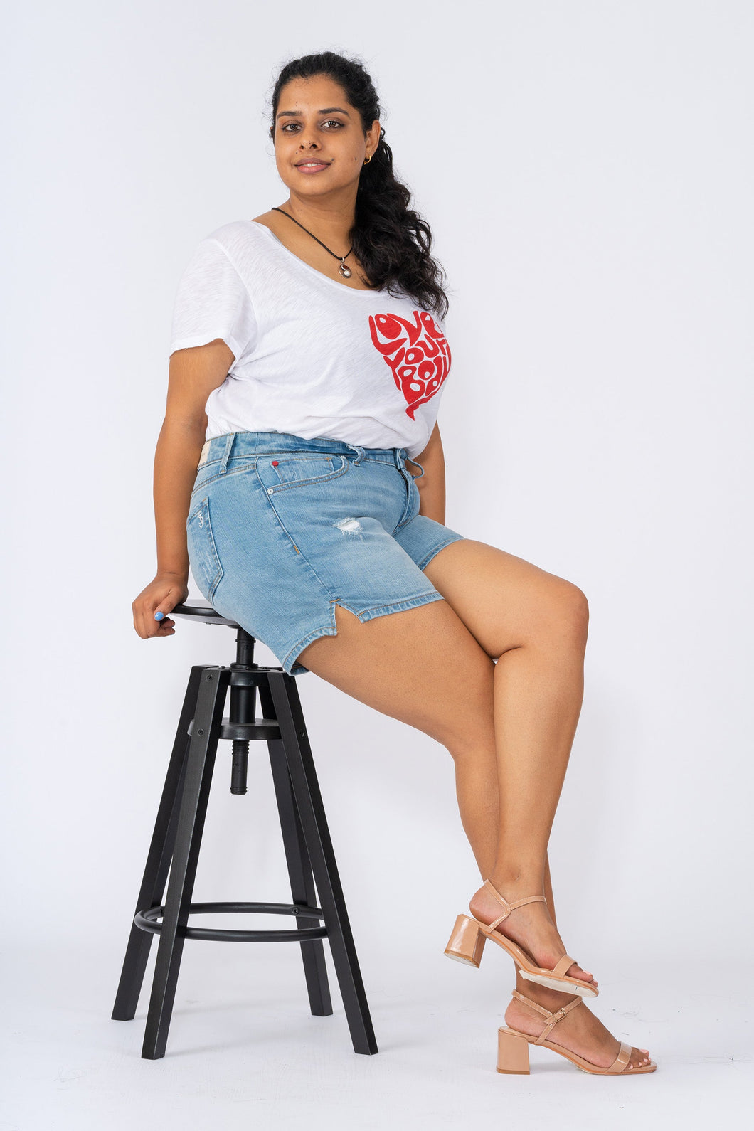 Side Vent Shorts - Maisie