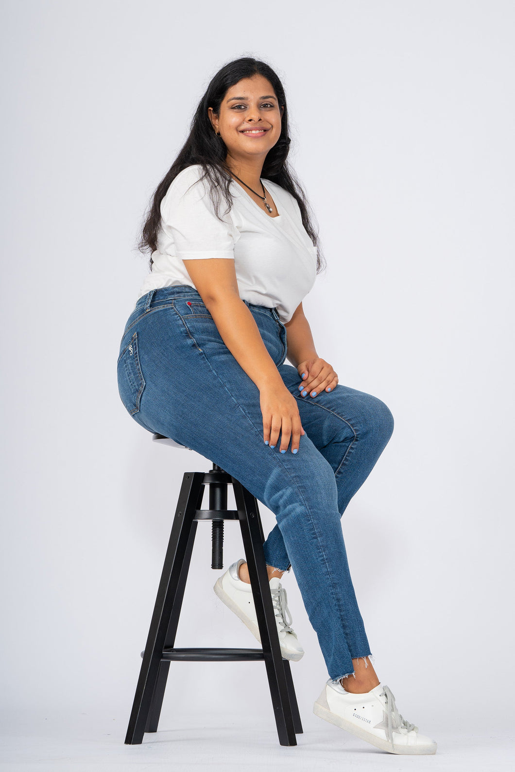 High rise ankle Skinny - Shelby