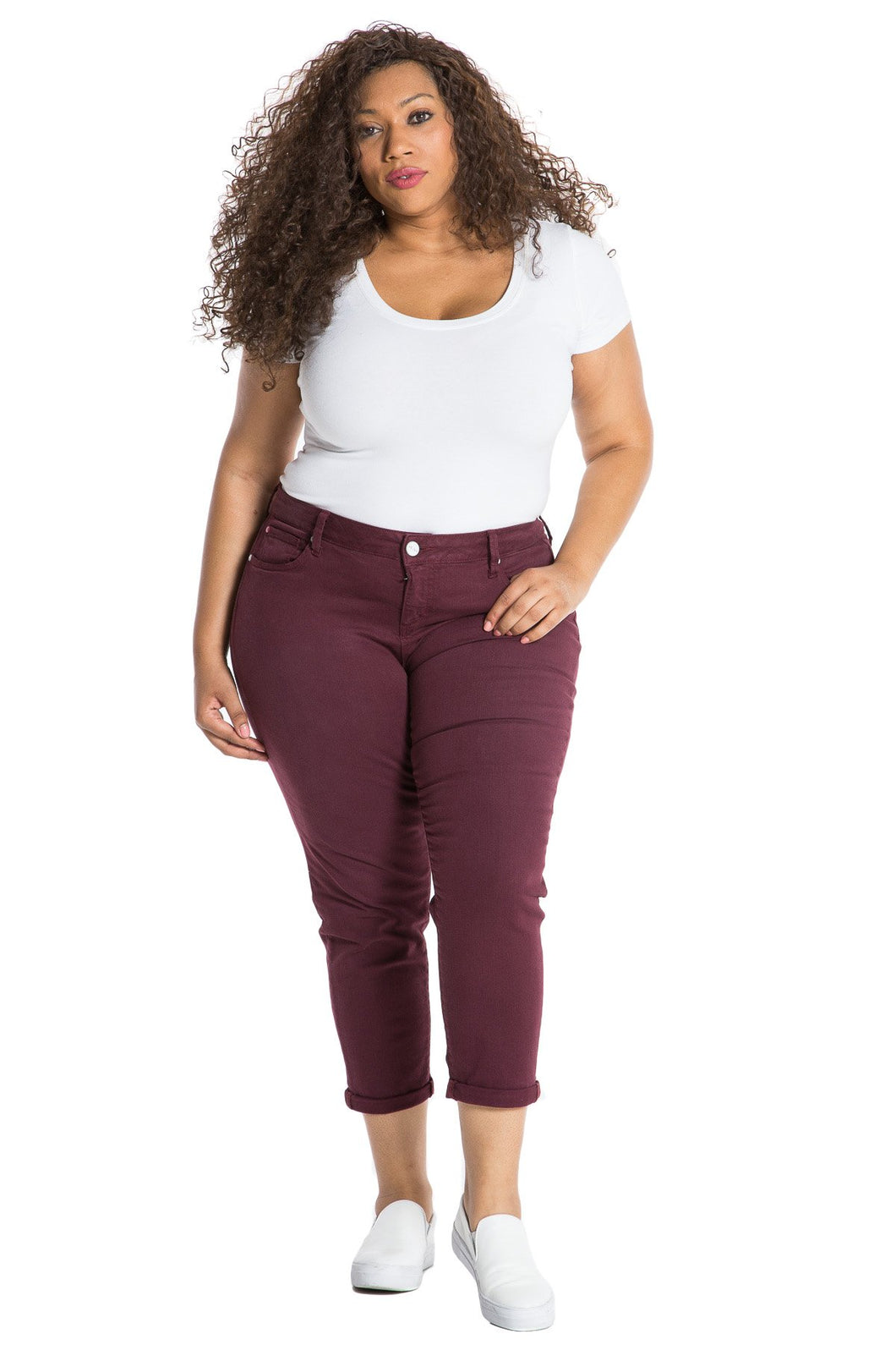 Mid Rise Boyfriend - DECADENT CHOCOLATE - SLINK JEANS