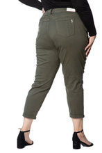 Load image into Gallery viewer, Mid Rise Boyfriend - Bronze Green - SLINK JEANS
