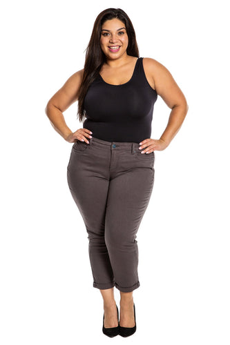 Mid Rise Boyfriend - Castlerock - SLINK JEANS