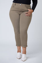 Load image into Gallery viewer, High Rise Boyfriend - Dark Olive - SLINK JEANS
