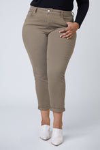 Load image into Gallery viewer, High Rise Boyfriend - Dark Olive - SLINK JEANS
