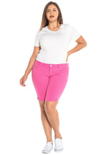 Load image into Gallery viewer, Bermuda - HOT PINK - SLINK JEANS
