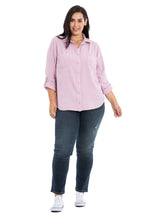 Load image into Gallery viewer, Plaid Work Shirt - Violet - SLINK JEANS
