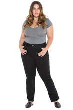 Load image into Gallery viewer, The High Waist Bootcut - Jet Black - SLINK JEANS

