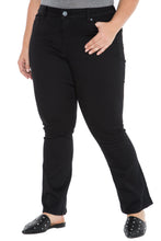 Load image into Gallery viewer, The High Waist Bootcut - Jet Black - SLINK JEANS
