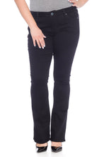 Load image into Gallery viewer, Bootcut - SOLID BLACK - SLINK JEANS
