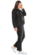 Load image into Gallery viewer, Denim Sherpa Jacket - JORDAN - SLINK JEANS
