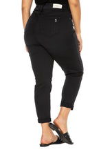 Load image into Gallery viewer, High Rise Boyfriend - BLACK - SLINK JEANS

