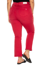 Load image into Gallery viewer, High Rise Bootcut - CHILI PEPPER - SLINK JEANS
