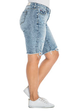 Load image into Gallery viewer, Mid Rise Shorts - FLO - SLINK JEANS
