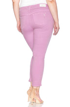 Load image into Gallery viewer, Mid Rise Straight - MAUVE MIST - SLINK JEANS
