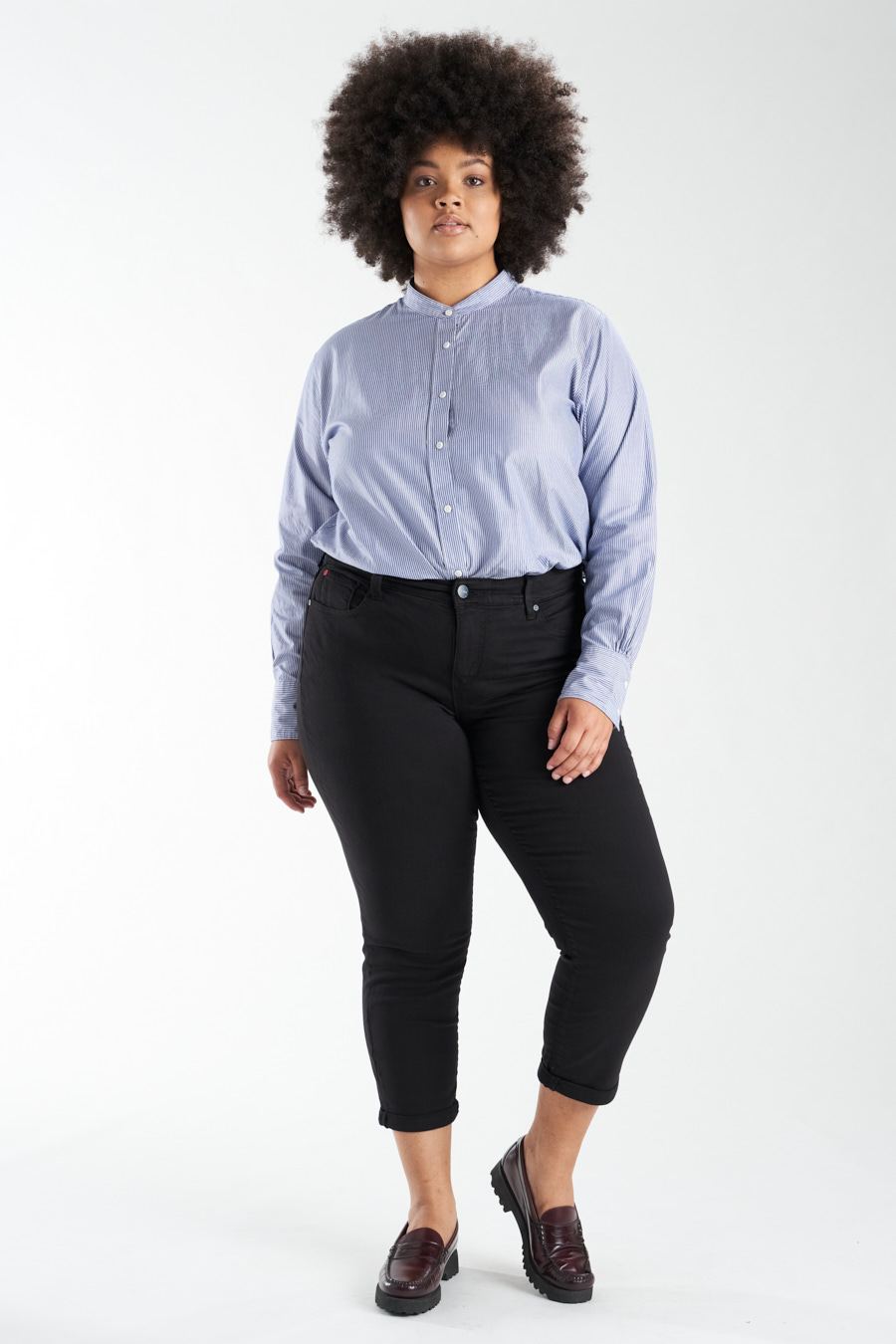 Mid Rise Boyfriend - Black