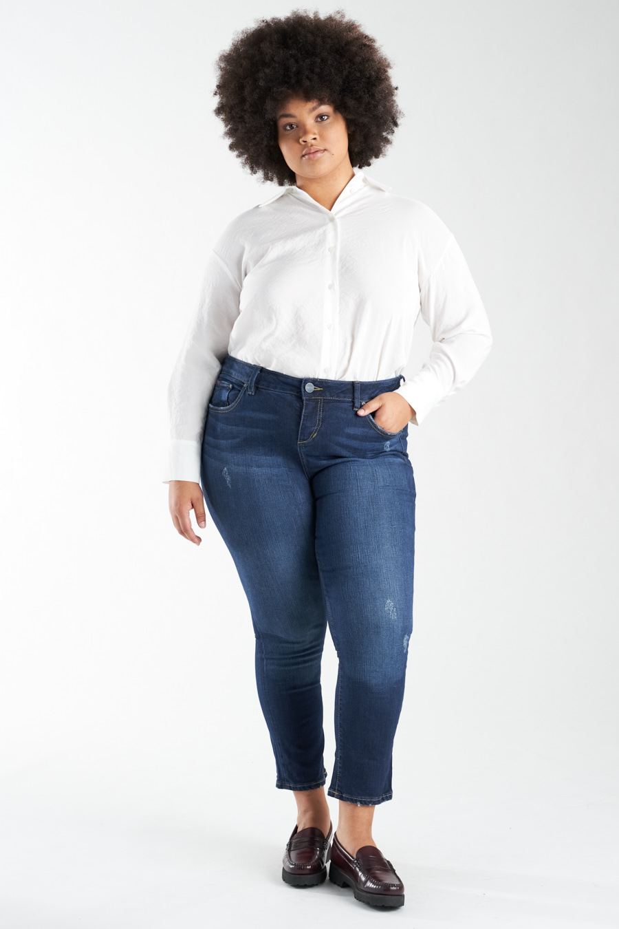 Easy High Rise Straight - SHEELA