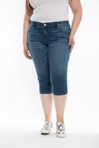 Mid Rise Crop - Palmer - SLINK JEANS