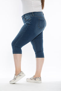 Mid Rise Crop - Palmer - SLINK JEANS