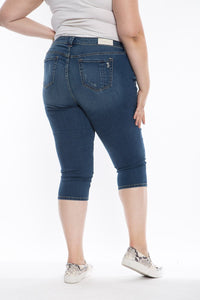 Mid Rise Crop - Palmer - SLINK JEANS
