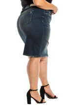 Load image into Gallery viewer, Denim Skirt - Roselyn - SLINK JEANS

