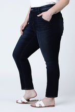 Load image into Gallery viewer, Pintuck High Rise Ankle - Brandy - SLINK JEANS
