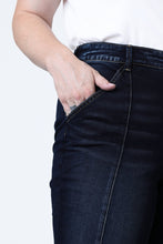 Load image into Gallery viewer, Pintuck High Rise Ankle - Brandy - SLINK JEANS
